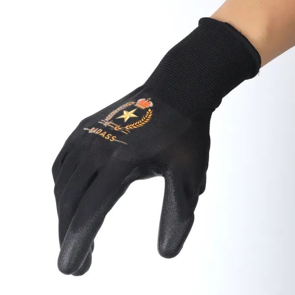 BADASS Safety Working Styling Gloves Black